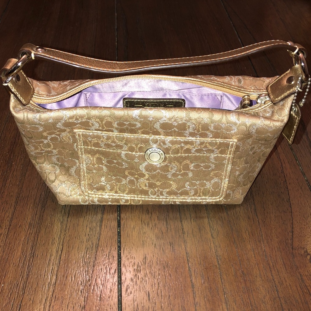 Small Gold/Silver Metallic Purse